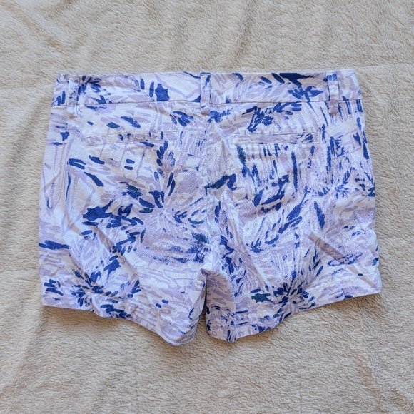 Lilly Pulitzer The Callahan 5" Shorts- Lilac Verben Rock The Dock Print - Picture 3 of 5